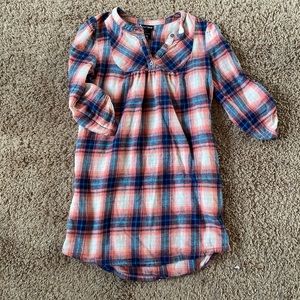 3/$25 - Girls Flannel Dress